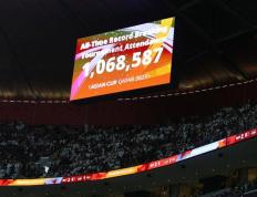 【华体网】卡塔尔亚洲杯刷新单届赛事现场观众总人数纪录