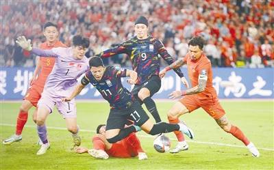 世预赛-世预赛：中国男足主场不敌韩国队